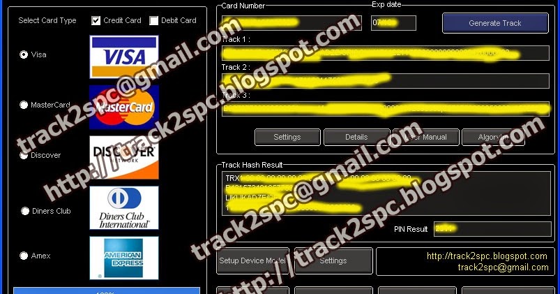 credit card track 1 track 2 generator online credit card track 1 track 2 generator online