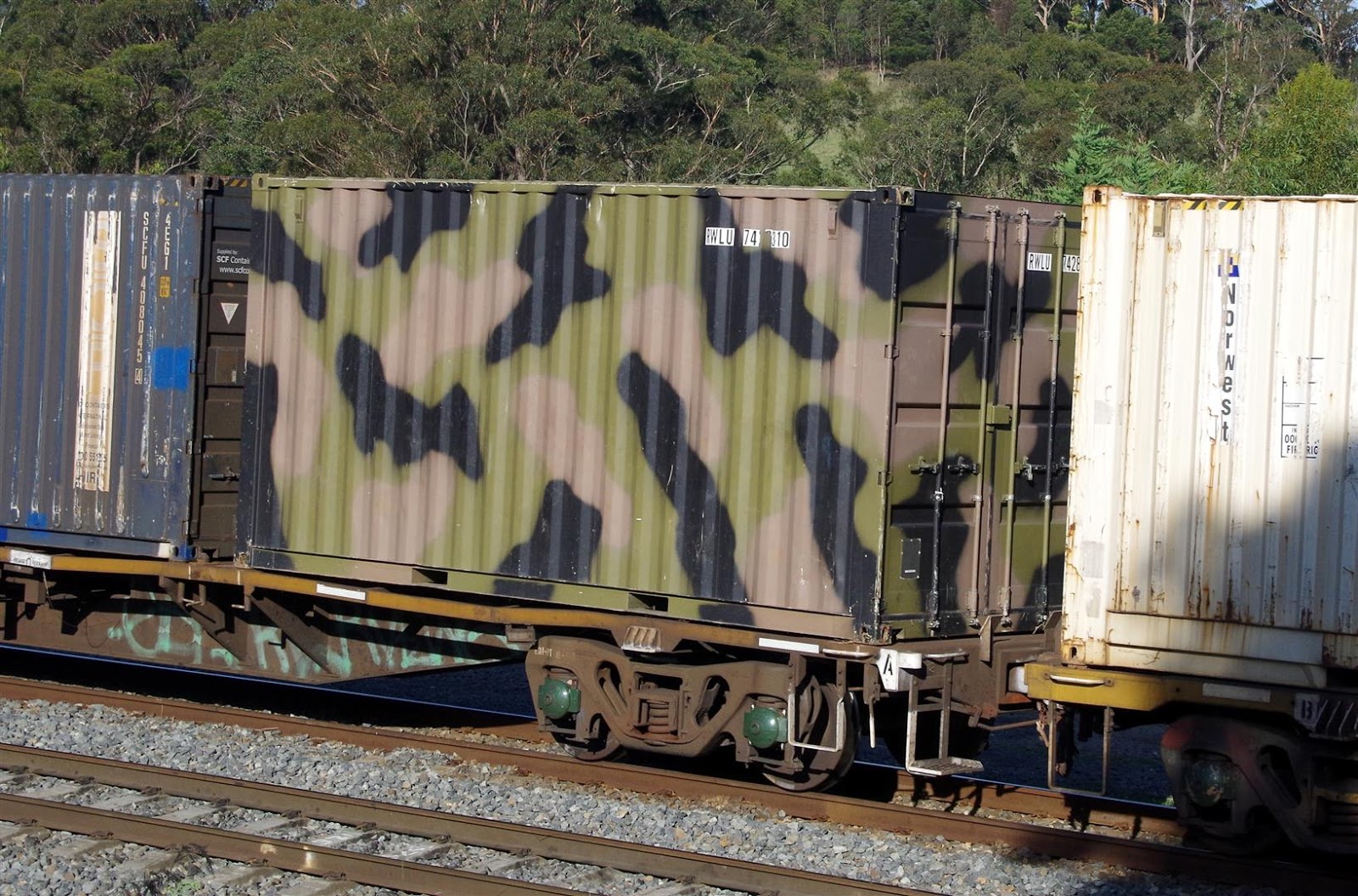 Rollingstock News Camo Containers