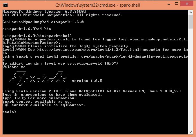 Data Science: IoT & Big Data: Setup Apache Spark on Windows.