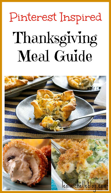 Pinterest Inspired Thanksgiving meal guide