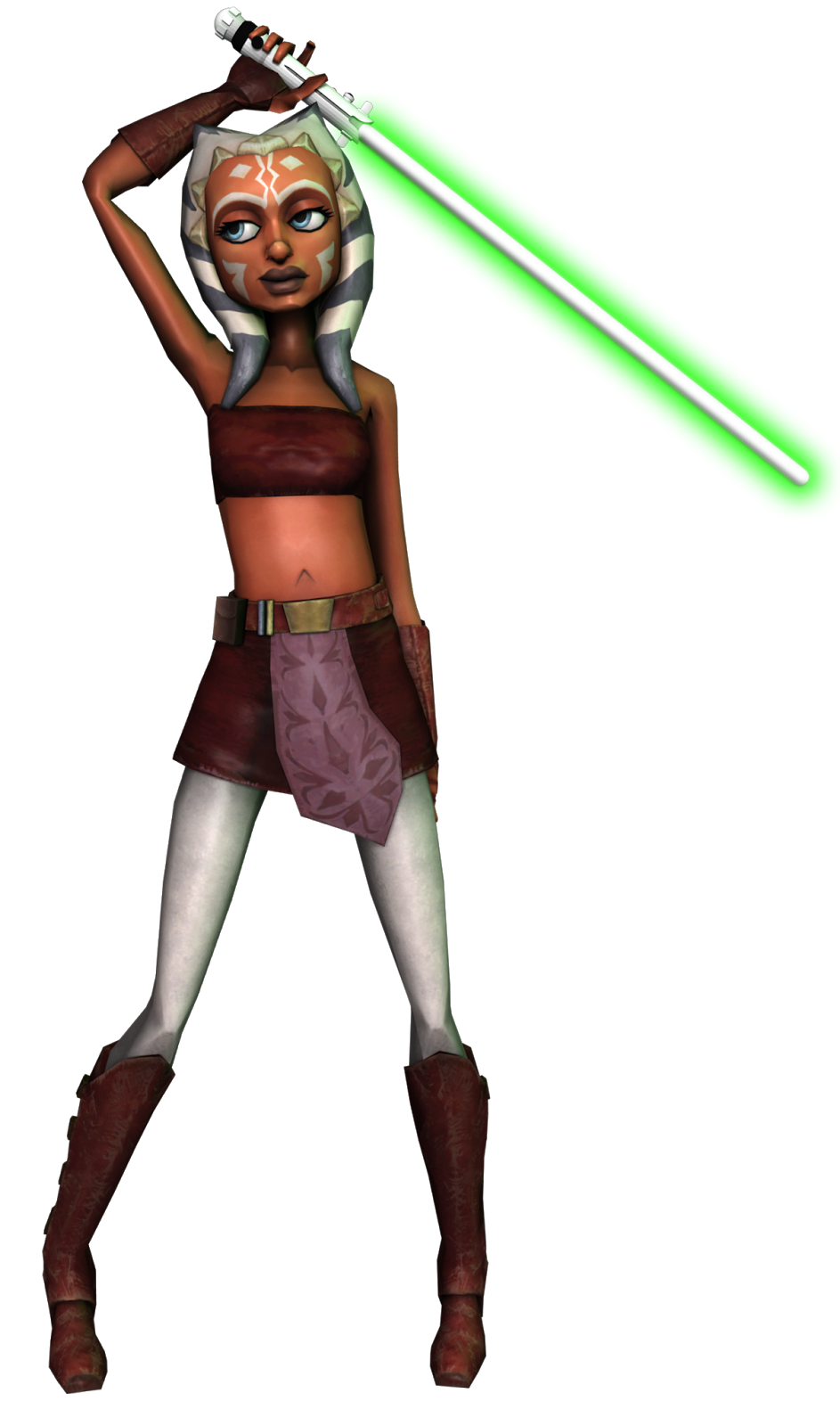 PNG Ahsoka Tano (Star Wars The Clone Wars, Star Wars Rebels) PNG World