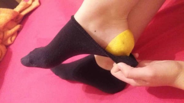 Never Go To Bed Without a Lemon In Your Socks!