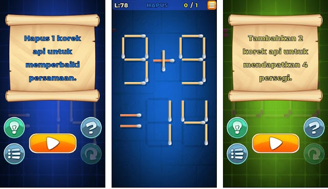 Teka-teki korek api 5 Game Mengasaha Otak Masa Kini Teka-teki korek api 5 Game Mengasaha Otak Masa Kini