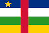 Logo Gambar Bendera Negara Afrika Tengah PNG JPG ukuran 100 px