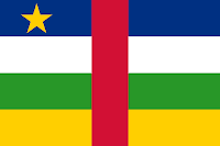 Logo Gambar Bendera Negara Afrika Tengah PNG JPG ukuran 200 px