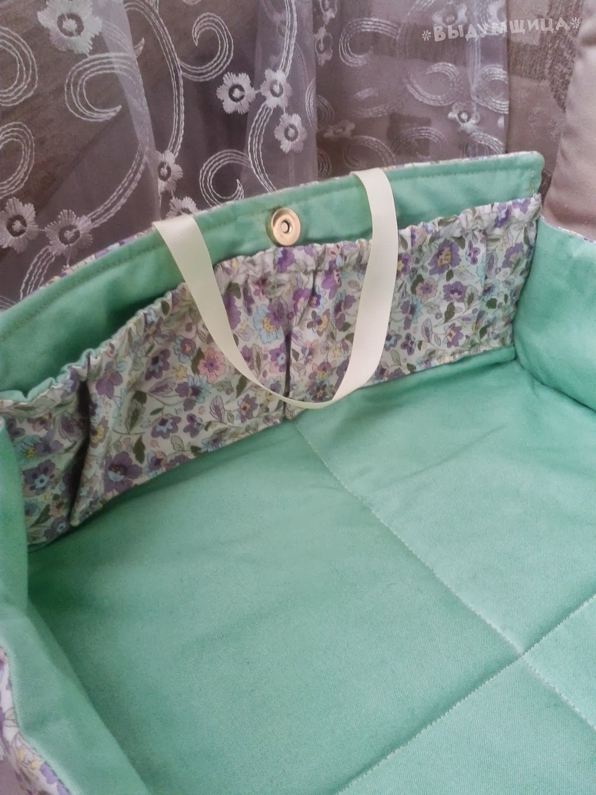 Выдумщица: Корзинка для рукоделия