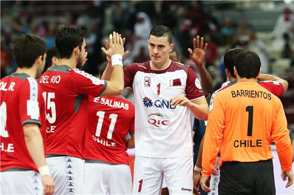مشاهدة مباراة قطر وتشيلي بث مباشر 19-1 بطولة العالم لكرة اليد للرجال 2019