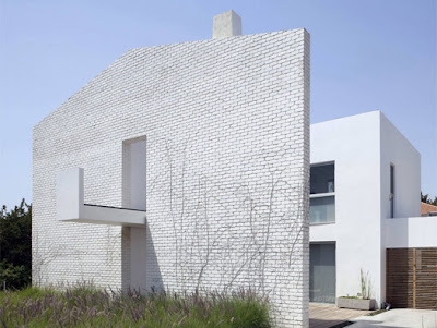 white architecture - modern design