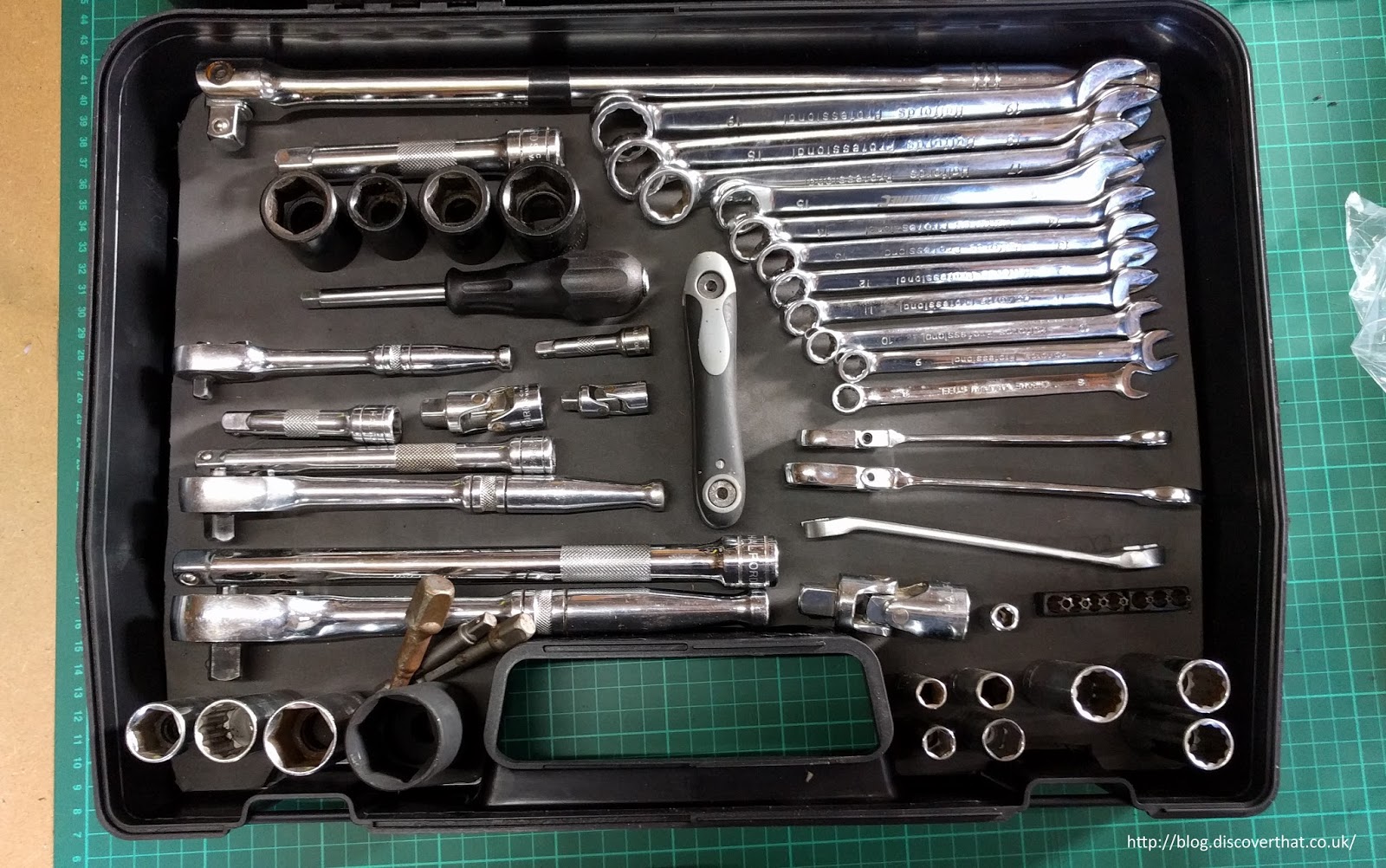 DiscoverThat Journal Socket set replacement case