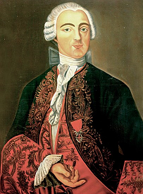 General  PEDRO DE CEBALLOS CORTÉS y CALDERÓN 1er Virrey del Río de La Plata (1715-†1778)