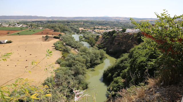 Rio Guadalete desde el Mirador de la Peña Vieja - Arcos de la Frontera Rio Guadalete desde el Mirador de la Peña Vieja - Arcos de la Frontera