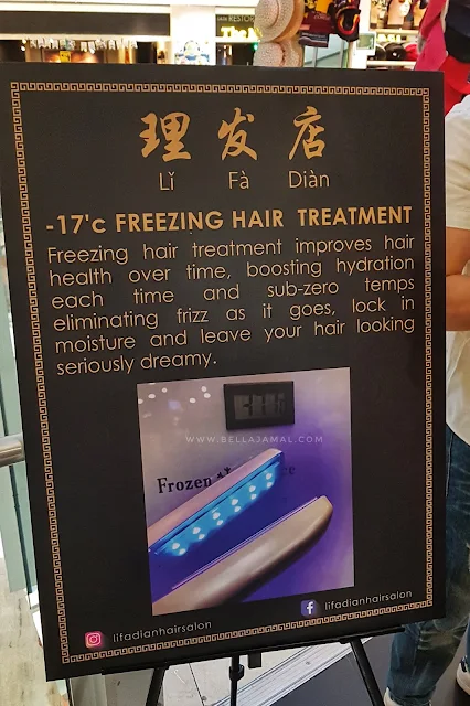 Freezing Hair Treatment