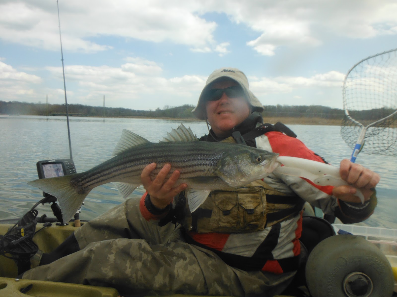Long Island Kayak Angler North Shore Stripers Improve