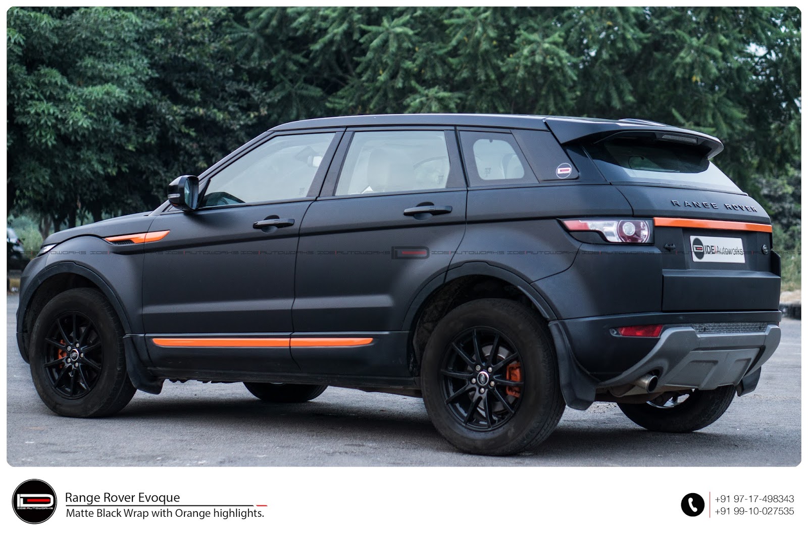 Land Rover Evoque - Matte Black Wrap | IDE Autoworks