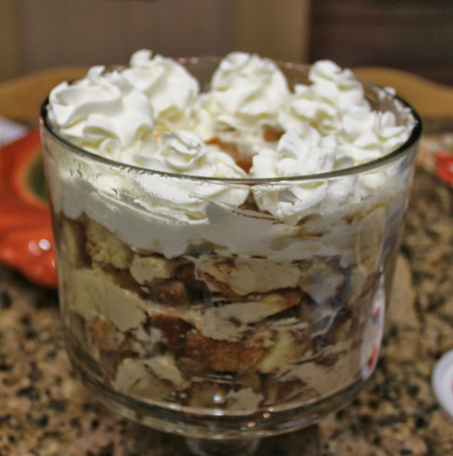 Heart-Filled Moments : Trifling Around~Caramel-Apple Trifle