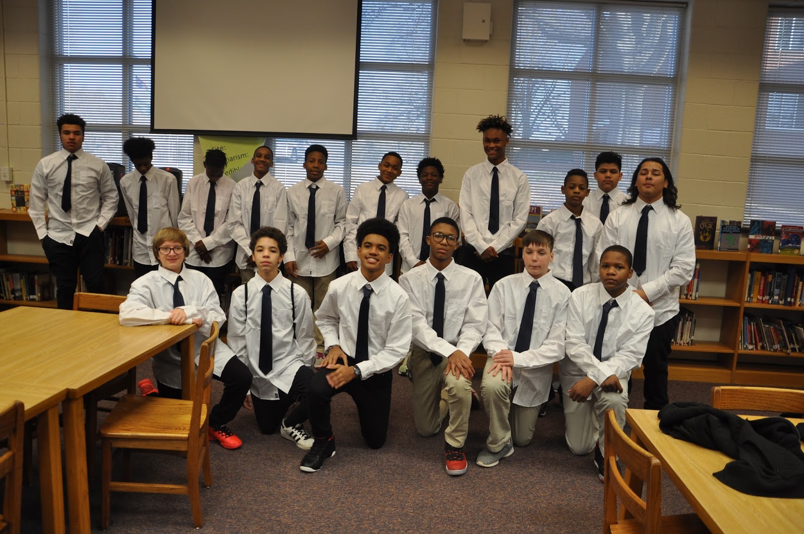 Your Permanent Record: Wake Forest Students Visit with Eighth-Grade