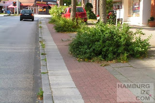 Erdkampsweg - Fake-"Radweg" © hamburgize.com / Stefan Warda