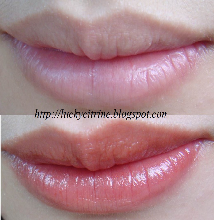 Lucky Citrine Human Nature Tinted Lip Balm in Flame Tree