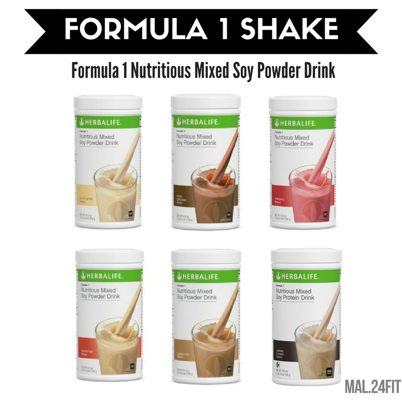 Healthy Hub HERBALIFE F1 NUTRITION SHAKE AND CR7 DRIVE ENERGY DRINK