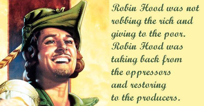 robin hood rob from rich oppressors political meme