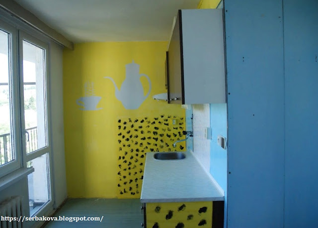 Дизайн интерьера трехкомнатной квартиры - от цветного хаоса к спокойным природным тонам