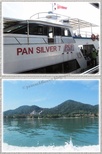 Ferry back to Lumut from Pangkor Island