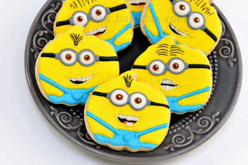 Haniela's Despicable Me Minions Cookies