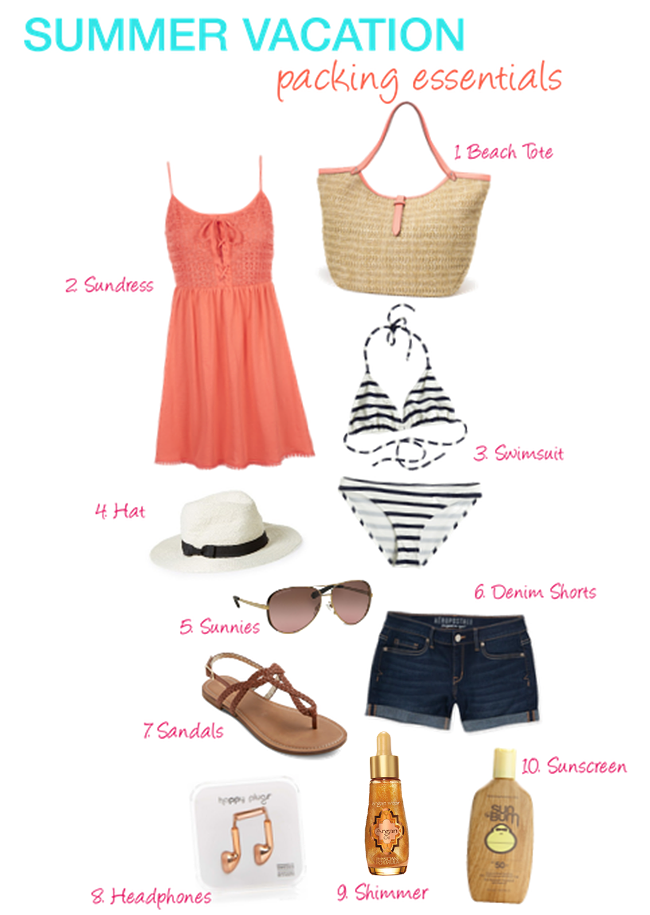 Summer Packing for 2 in Carry-Ons