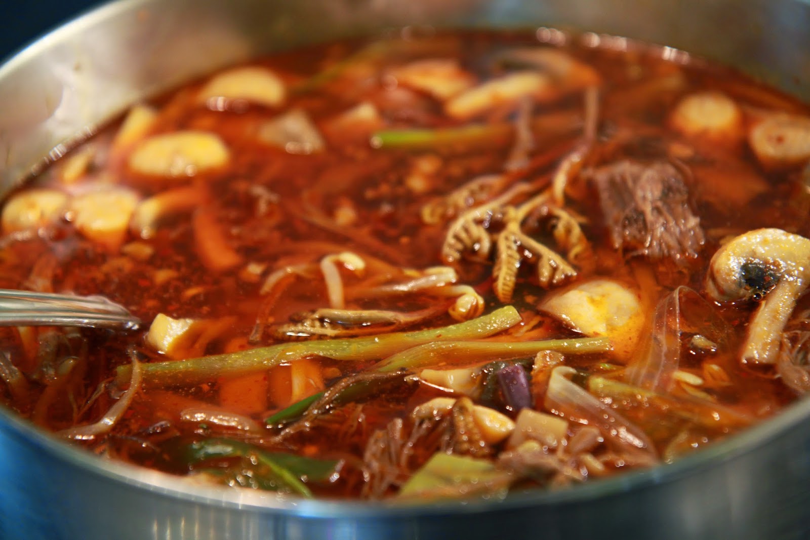 spicy beef soup korean