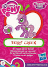 My Little Pony Wave 14 Berry Green Blind Bag Card
