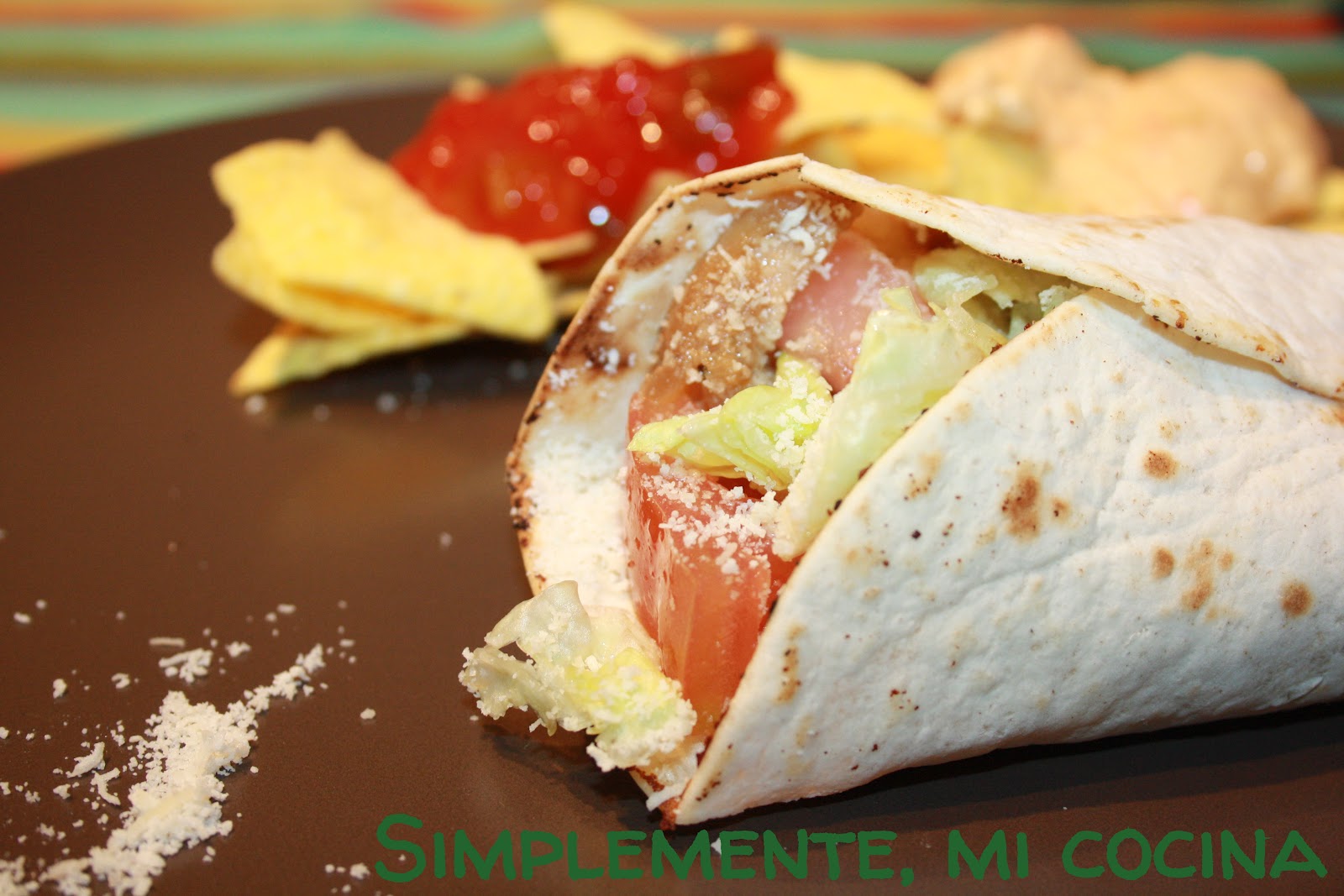 Simplemente, mi cocina Fajitas de pollo