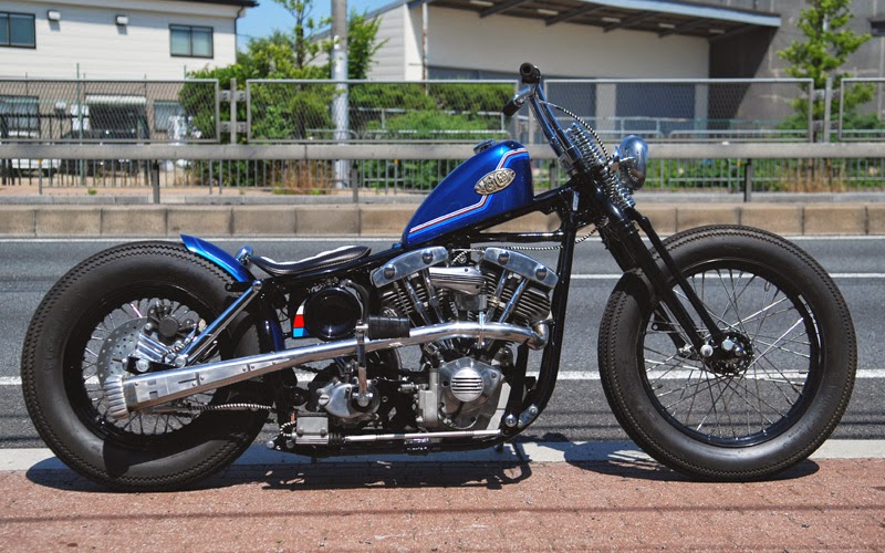 swing arm sportster chopper
