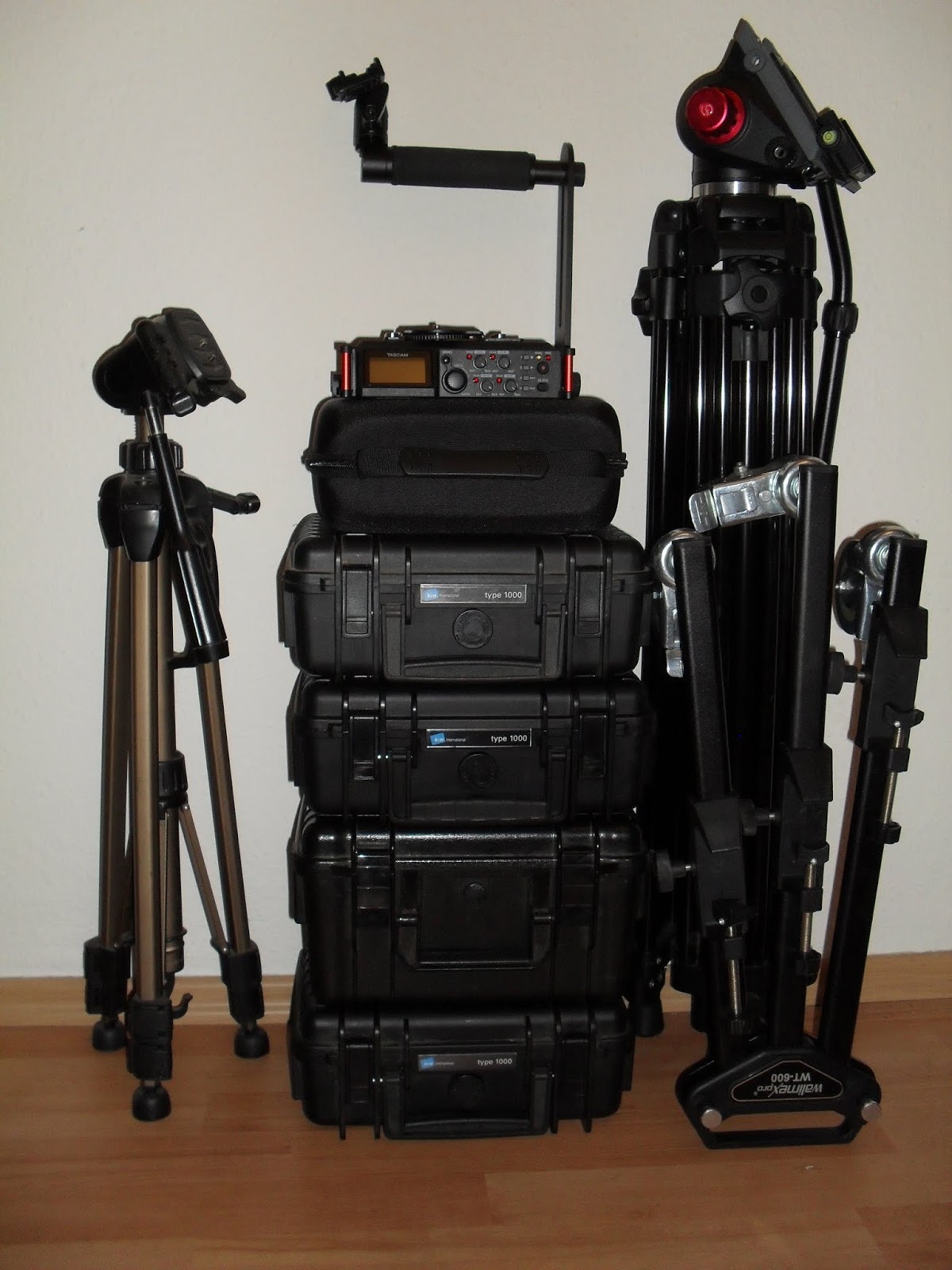 BTM Film Kamera Equipment Rollcontainer auf Maß selbstgebaut DIY