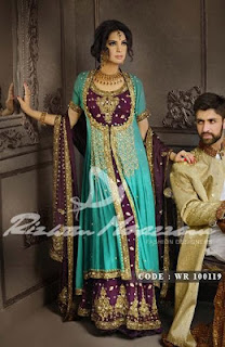 Best Bridal Wear Outfits By Rizwan Moazzam