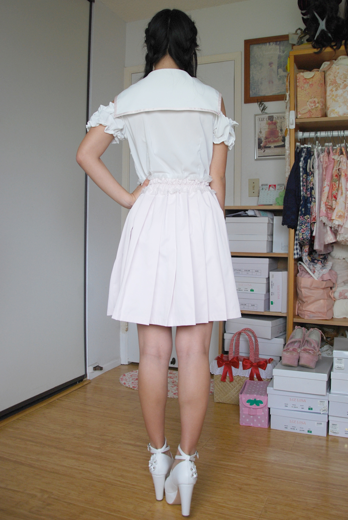 Emiiichan Blog : Ank Rouge sailor top/skirt set - Ailand purchase w 