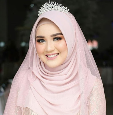model hijab pengantin syari terbaru