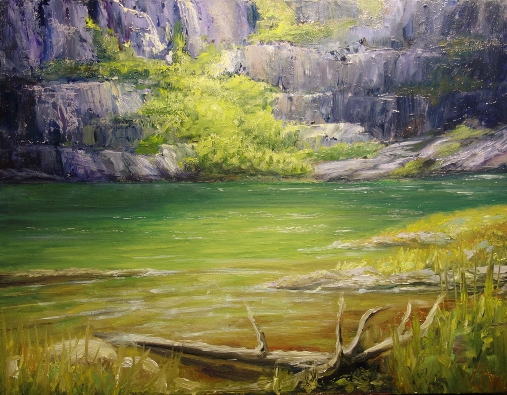 Original Oil Paintings by Mary Ashley "Bluffs on the Buffalo River in