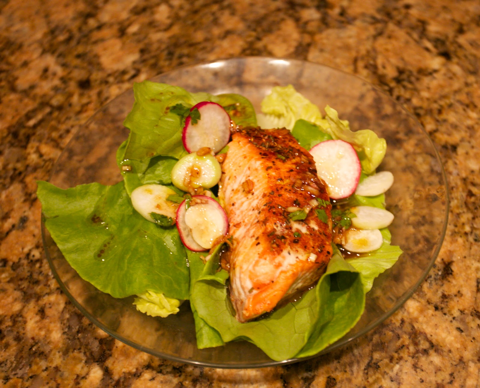 Cedar Plank Potlatch Salmon Salad