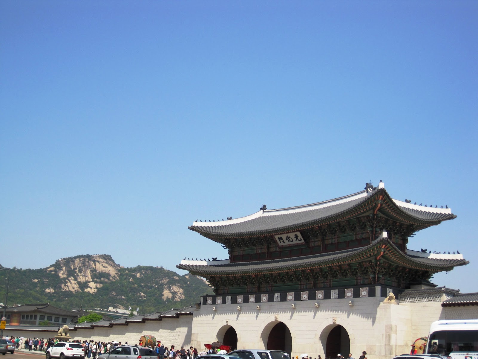 驿站: 春天の首尔（7）：光化门、景福宫、清川溪