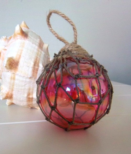 Glass Fishing Float Ornaments
