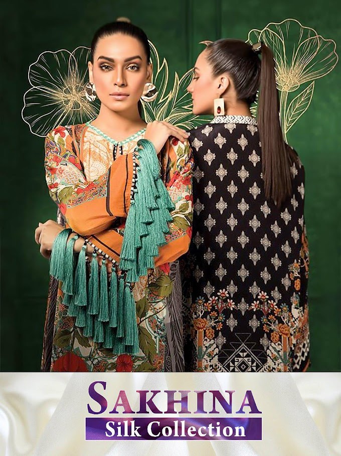Shree fab sakhina Silk Collection pakistani Suits