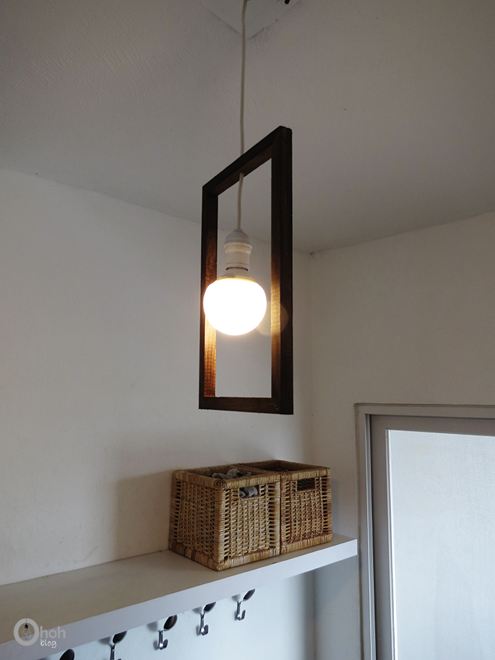 DIY minimal frame pendant lamp Ohoh Blog DIY minimal frame pendant lamp Ohoh Blog
