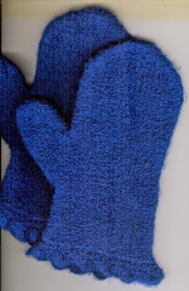 Midgauge Felted Mitts