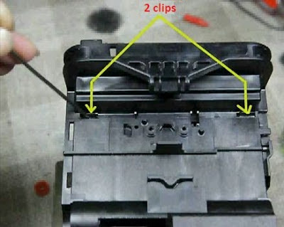Epson printer head clips