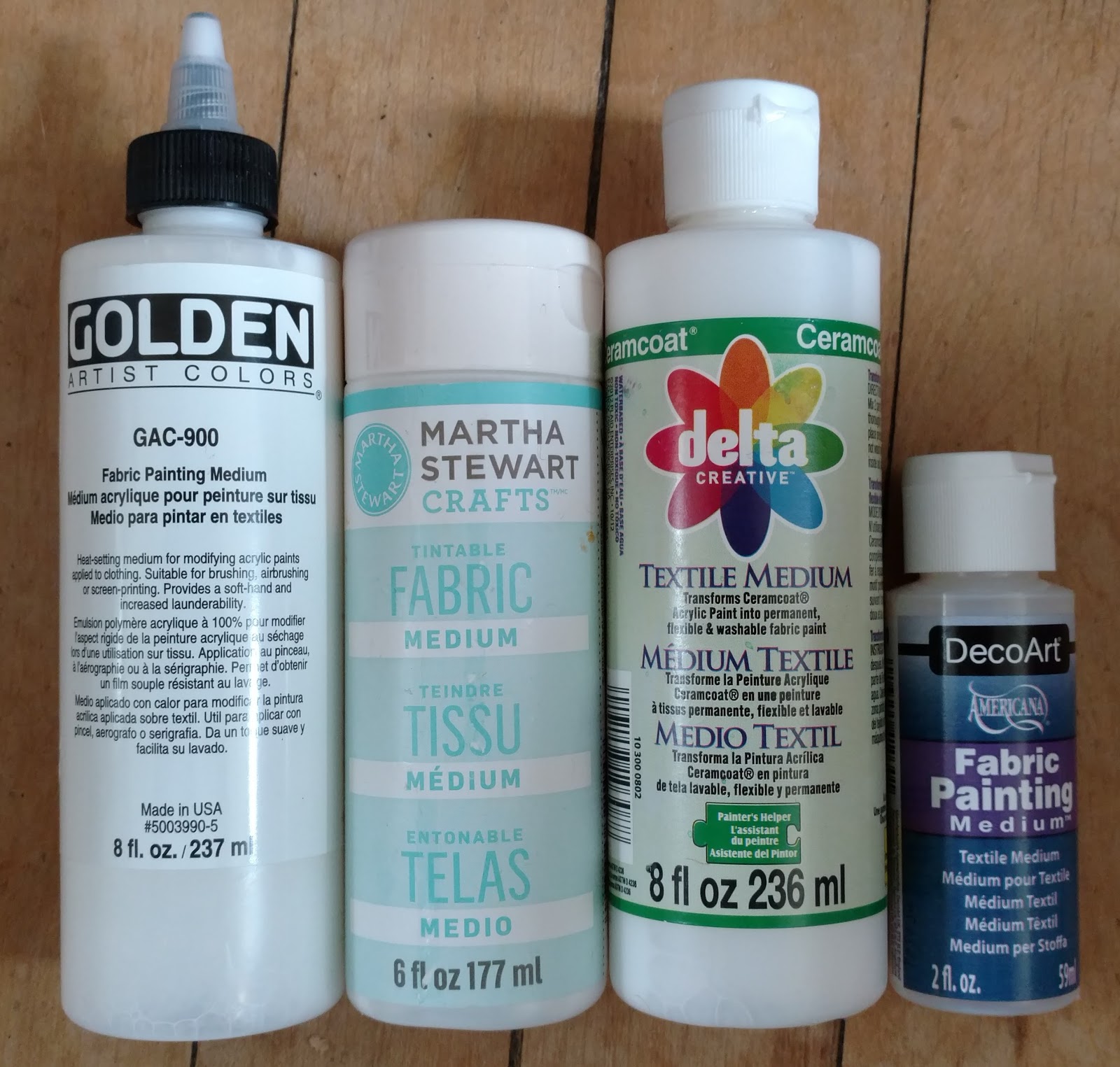 Riffing Off Craft Trends The Great Fabric Medium Experiment, Part II