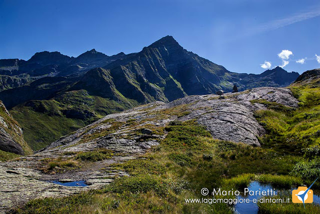 Panorama dal sentiero glaciologico panorama valle Bavona