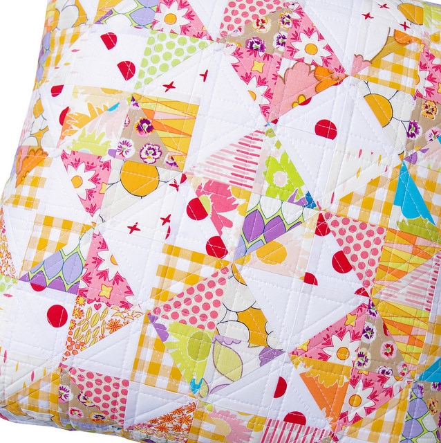Dreamin' Vintage Patchwork Pillow - Red Pepper Quilts