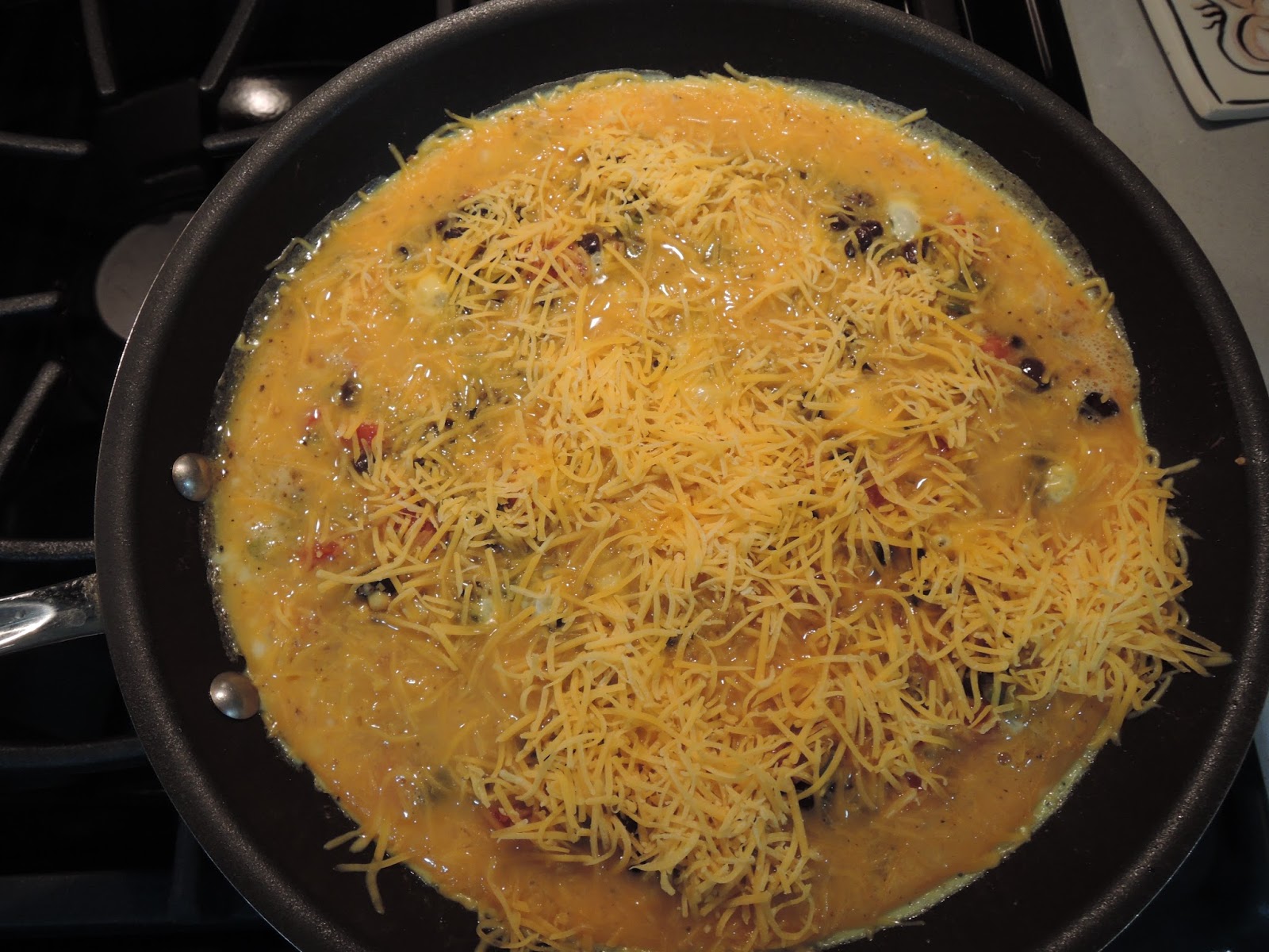 The Briny Lemon Black Bean and Corn Frittata