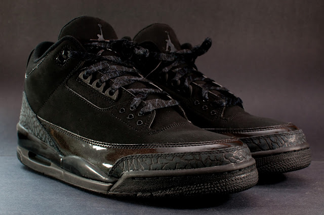 all black 3s