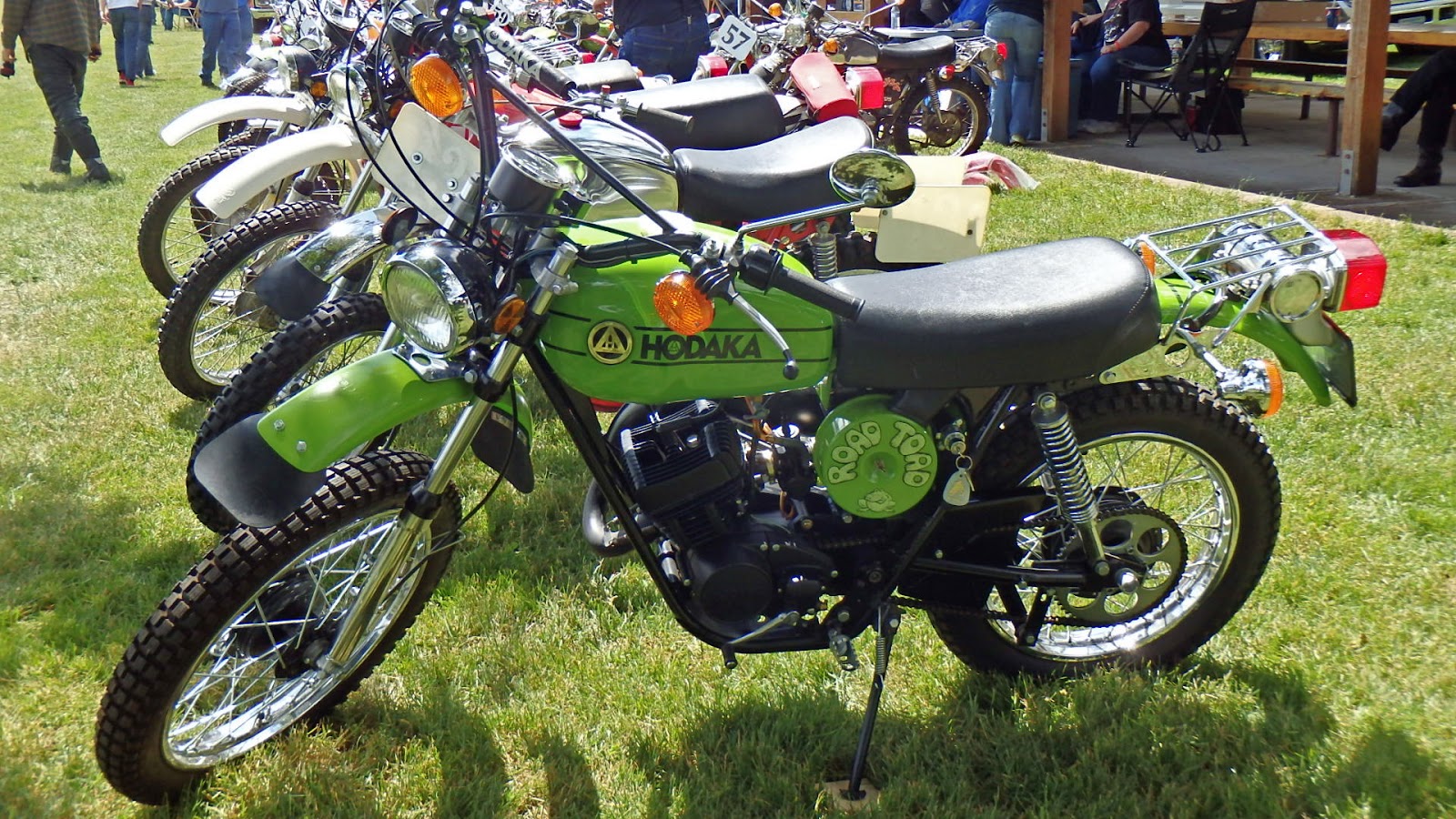 Trobairitz' Tablet 2013 Oregon Vintage Motorcycle Show